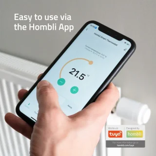 Hombli Slimme Radiatorknop Starterspakket met Hub