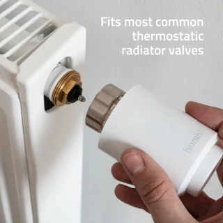 Hombli Slimme Radiatorknop Thermostaatkraan Uitbreidingsset 3 stuks