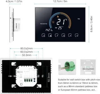 HomeComfort Programmeerbare Thermostaat