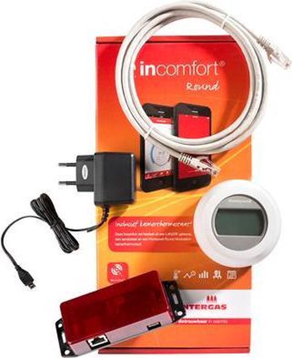 De Honeywell Draadloze klokthermostaat Intergas HRE in één oogopslag