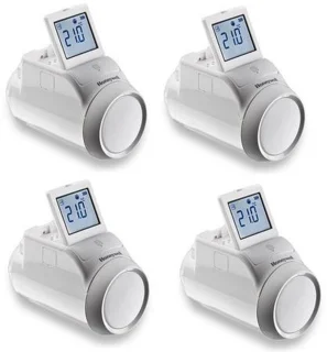 Honeywell Evohome HR92 Radiatorthermostaat Set 4 stuks