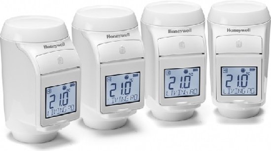 Honeywell Evohome HR92 Radiatorthermostaat Set 4 stuks review