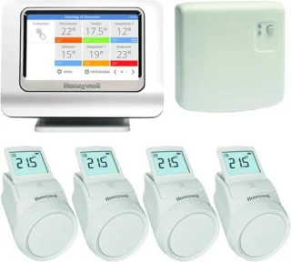Honeywell Evohome Radiatorpakket 4-Knops Zoneregeling