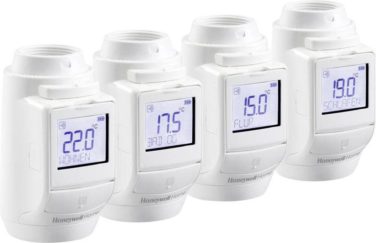 Wat vinden we goed aan de Honeywell Evohome THR092HRT draadloze warmtecontrole 4-pack