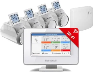 Honeywell Evohome Wifi Aan/Uit Thermostaat inclusief 4 knoppen