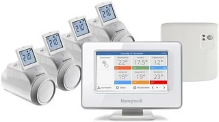 Honeywell Evohome Wifi Aan/Uit Thermostaat inclusief 4 knoppen