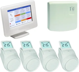 Honeywell Evohome Wifi Aan/Uit Thermostaat inclusief 4 knoppen
