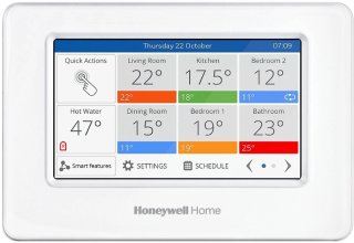 De Honeywell Home evhome bedienpaneel (ATC938G4000) in één oogopslag