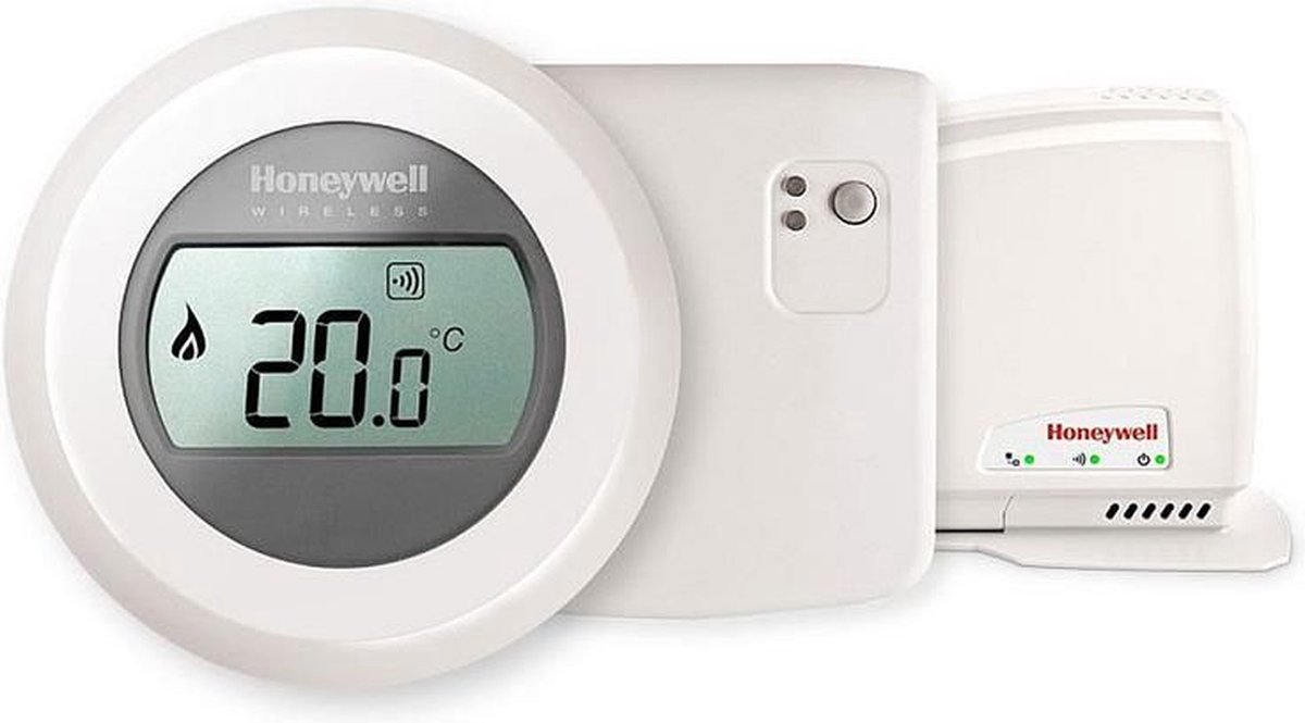 De Honeywell Round Connected Kamerthermostaat draadloos in één oogopslag