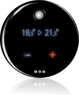 ICY Thermostaat Slim Zwart