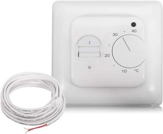 De Inbouw kamerthermostaat elektrische vloerverwarming in één oogopslag
