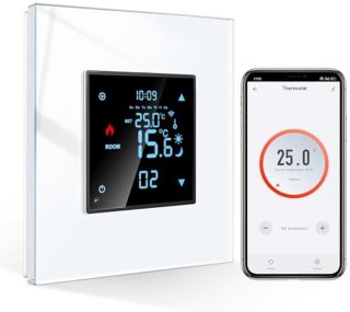 De Inbouwthermostaat 16A - Wit in één oogopslag