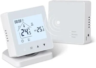 Intelligente thermostaat wit
