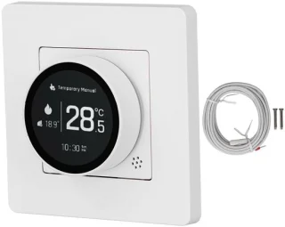 Intelligente thermostaat Zigbee wit