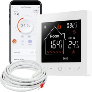 Kamerthermostaat voor elektrische vloerverwarming