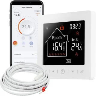 Kamerthermostaat voor elektrische vloerverwarming