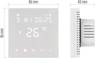 Kamerthermostaat voor vloerverwarming