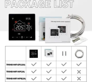 Kleyn Slimme Thermostaat Touchscreen WiFi