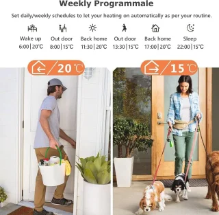 Kleyn Slimme Thermostaat Touchscreen WiFi