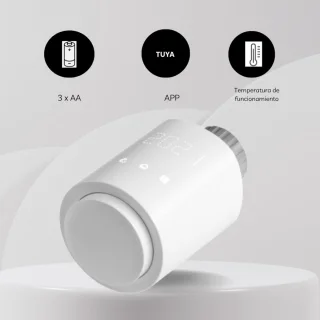 Merk Slimme WiFi Thermostaat met Radiatorknop