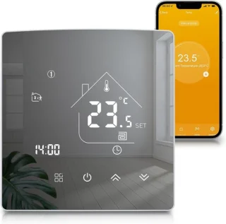 MKSS® CV-thermostaat Zilver