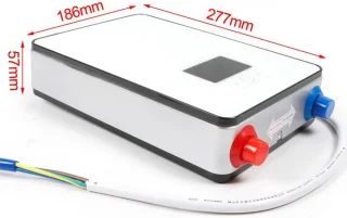 MKSS Doorstroomverwarmer Elektrisch met Douchekop