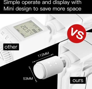 Moes Radiatorknop Thermostaatknop Wit