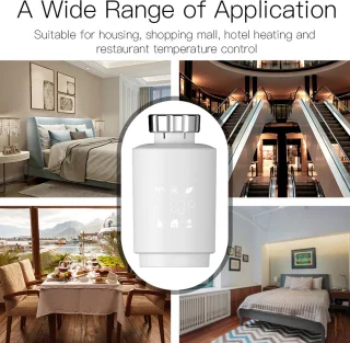 MOES Tuya ZigBee Radiatorknop Smart Thermostaat
