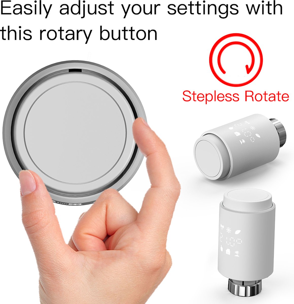 Wat vinden we goed aan de MOES Tuya ZigBee Radiatorknop Smart Thermostaat