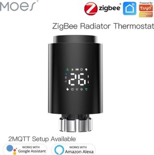 De Moes Zigbee Thermostaatknop Zwart in één oogopslag