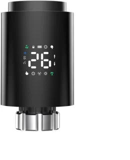 Moes Zigbee Thermostaatknop Zwart