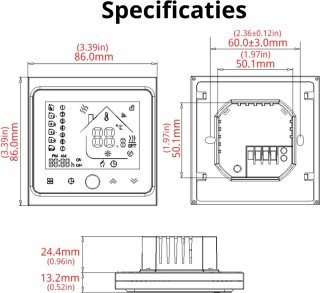 Wat vinden we goed aan de MoesHouse Slimme WiFi Thermostaat