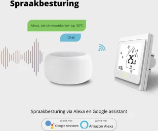 MoesHouse Slimme WiFi Thermostaat
