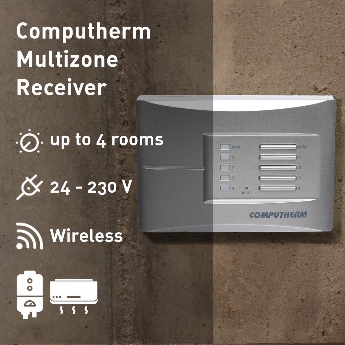 Wat vinden we goed aan de Multi-zone Draadloze Digitale Thermostaat met Ontvanger