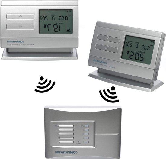 Multi-zone Draadloze Digitale Thermostaat met Ontvanger review
