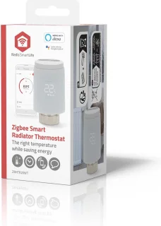 Nedis SmartLife Radiatorknop Zigbee Wit