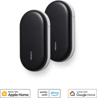 Netatmo Intelligente Airconditioning Bediening Zwart Duo Pack