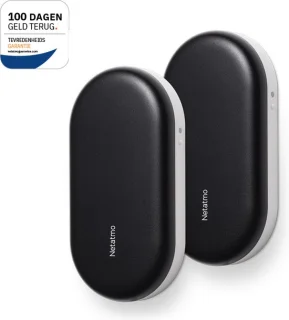 Netatmo Intelligente Airconditioning Bediening Zwart Duo Pack