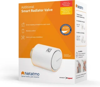 Netatmo Slimme Radiatorknop 1 Stuks Uitbreiding