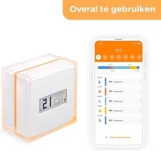 Netatmo Slimme Thermostaat Draadloos Wit