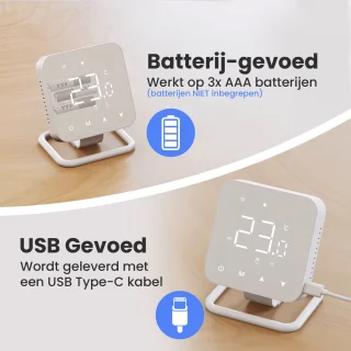 Nince Slimme Thermostaat - Wit