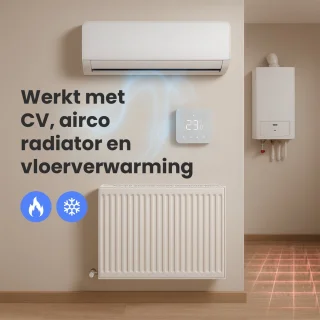 Nince Slimme Thermostaat - Wit