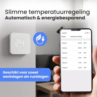 Nince Slimme Thermostaat - Wit