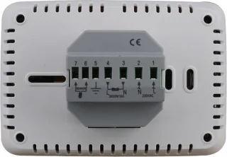 Optima W FC Wifi kleurenscherm thermostaat Tuya