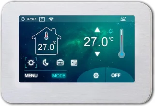 Optima W FC Wifi Smart Inbouw Klokthermostaat Touchscreen