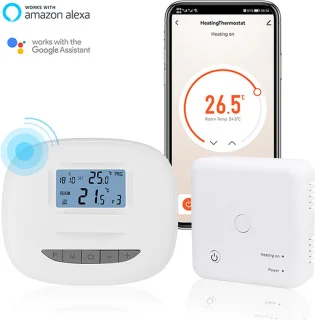 Optima W R3 Wifi RF programmeerbare thermostaat inclusief RF ontvanger