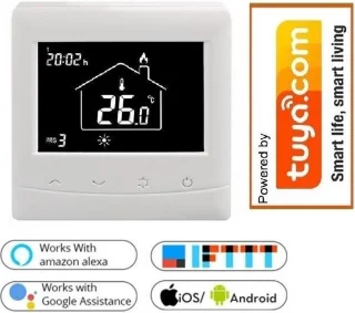 Optima W WiFi programmeerbare inbouwthermostaat Tuya