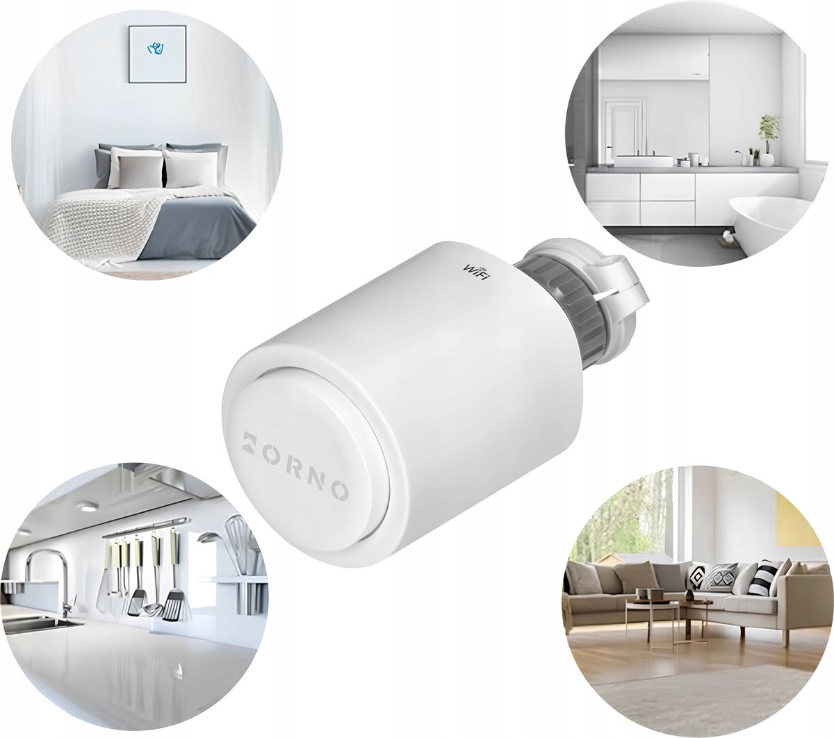 Wat vinden we goed aan de ORNO Slimme WiFi Radiatorknop