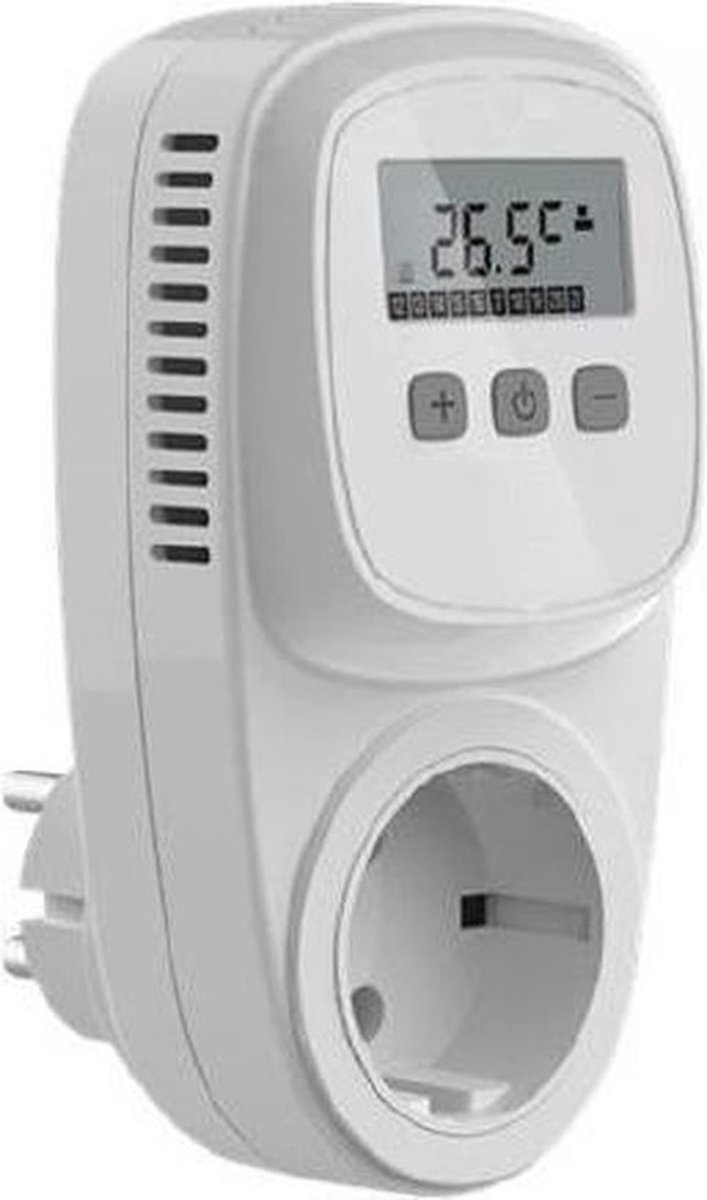 De Plugin thermostaat elektrische verwarming in één oogopslag