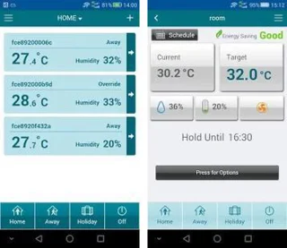 POERECO draadloze thermostaat met WiFi gateway